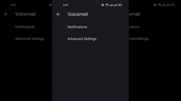 voicemail settings