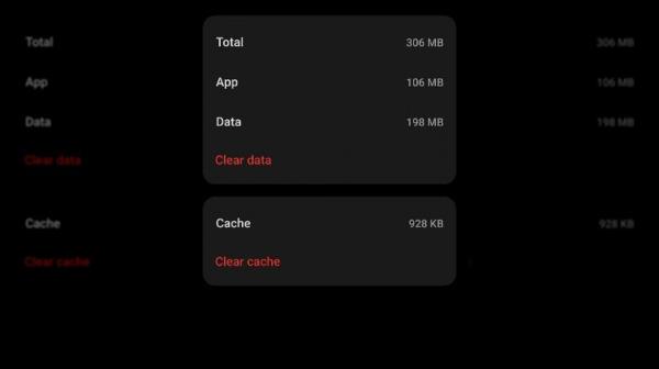 clear cache on Android